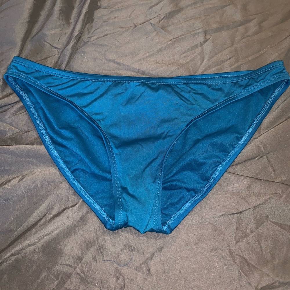 blue bikini bottoms